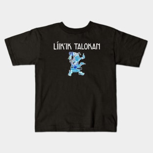 Líik'ik Talokan - Woman drawing - Inverted version Kids T-Shirt